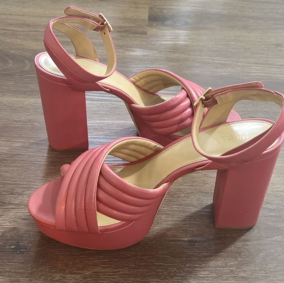 MICHAEL Michael Kors Royce Quilted Leather Platform Sandal - Picture 6 of 14